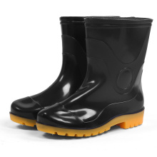Farmer short pvc waterproof rain boot for men